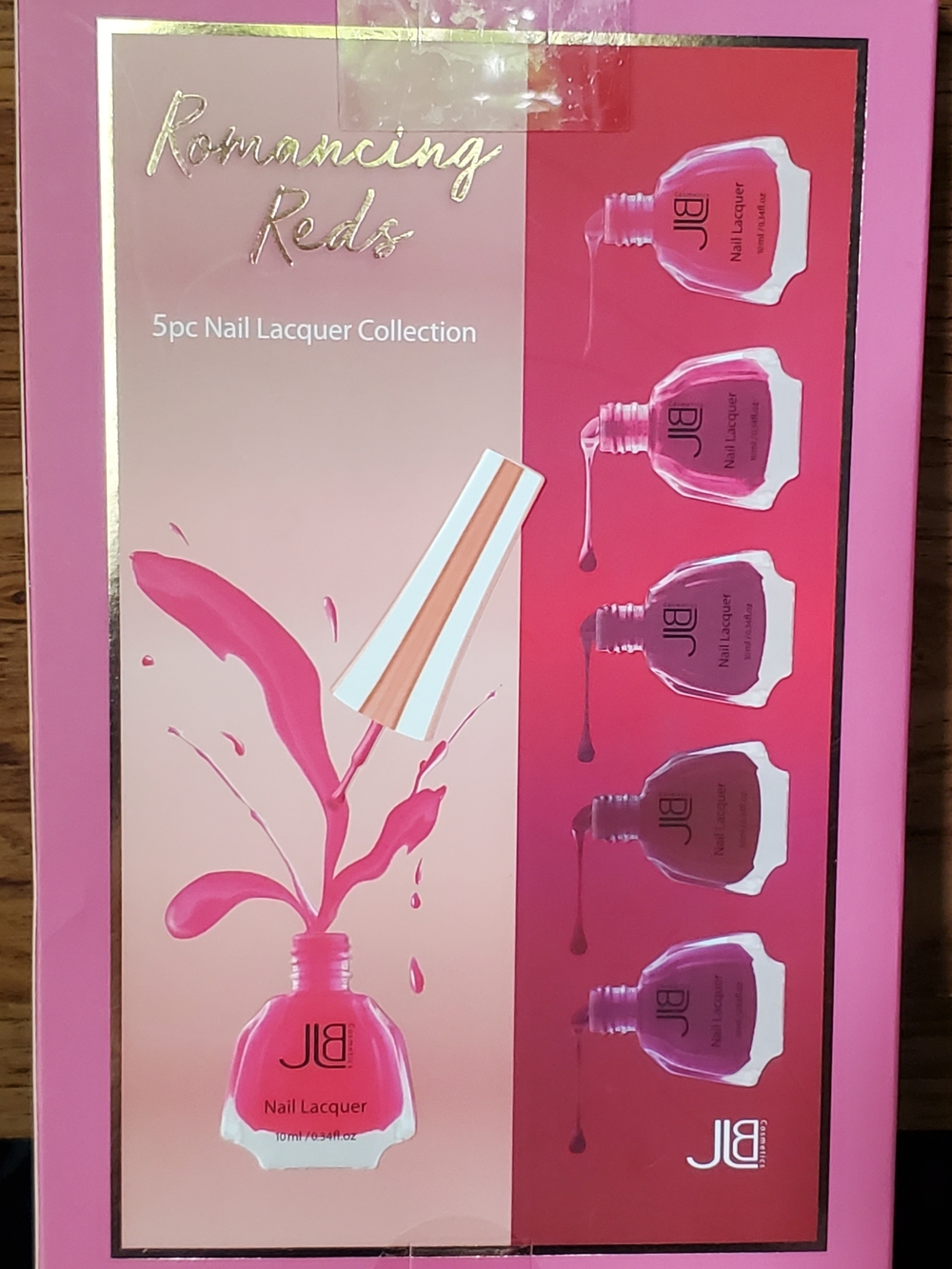 Romancing Reds 5pc Nail Lacquer Collection - Picture 2 of 4